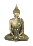 10" Gold Sitting Buddha - Home Decor