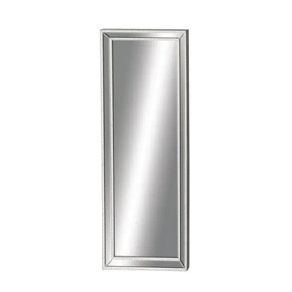 Silver Glam Wood Wall Mirror -  63