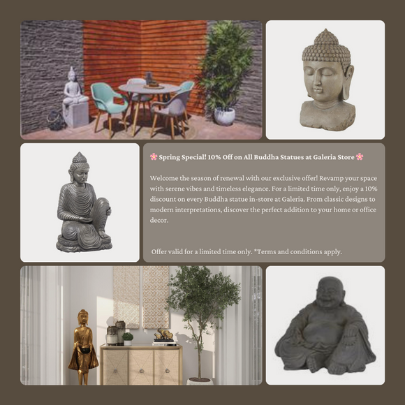 Buddha Decor: Types of Buddha Statues and Their Meaning