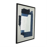 Canvas Art -  Abstract Mixed Media Inspired Framed Wall Art Decor