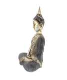 Elegant Gold & Black Meditating Buddha Statue – Luxury Zen Home Decor