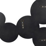 Silver Glass Bubble Cluster Room Wall Mirror