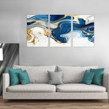 Tempered Glass - 3pc Abstract Wall Art Decor