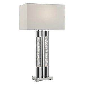 Acrylic Table Lamp  // Chrome