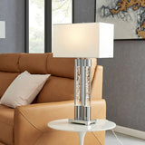 Acrylic Table Lamp  // Chrome