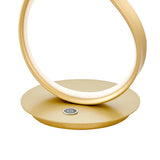 Amsterdam Gold Table Lamp - LED Strip & Touch Dimmer