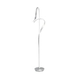 Budapest LED Silver 63" Tall Floor Lamp // Dimmable