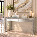 47"  Mirror Console Desk