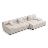 Midtown Cream Right Chaise Sectional Sofa – Modern Luxury Design
