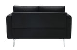 Noruega Modern Black Sofa Set – 2-Piece Sofa & Loveseat