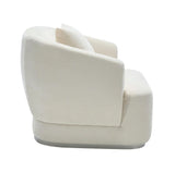 Monaco Modern Accent Chair – Beige Upholstered Lounge Chair