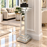Mirror Pedestal Table 36 in