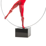 Ring Man Sculpture // Red