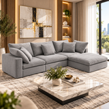 NEO Modular Sectional Sofa Grey – Modern Luxury Sectional