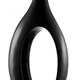 Trombone Vase - Large Black 51" - Home Decor