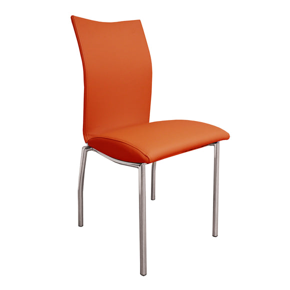 Modern Orange Dining Chair