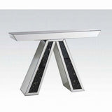 43" Noor Console Table - Mirrored