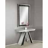 43" Noor Console Table - Mirrored