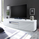 TV Stands and Entertainment Centers with LED Light 71 inch