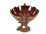 19" Polystone Decorative Bowl - Home Decor