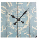 Metal Rope Glass Wall Clock