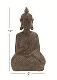 17" Decorative Buddha Sculpture - Home Decor