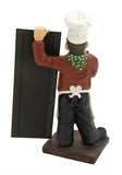 36" Chef with Chalkboard Sculpture - Home Decor