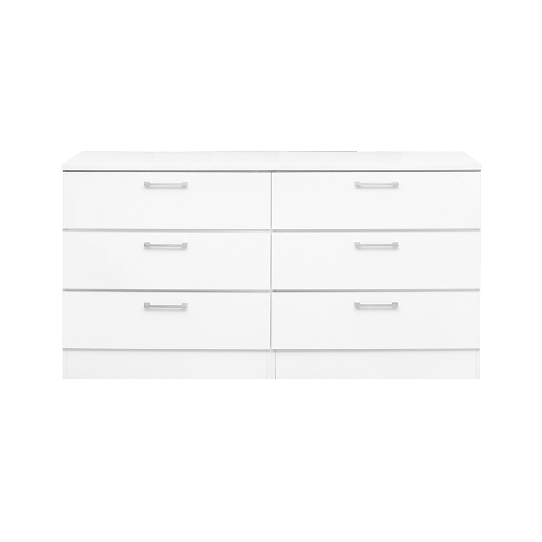 Shop White Lacquer - 6 Drawer Dresser