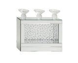15"H Glam Pedestal Glass Candle Holder - Home Decor