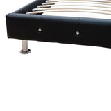 Black Twin Platform Furniture Bed