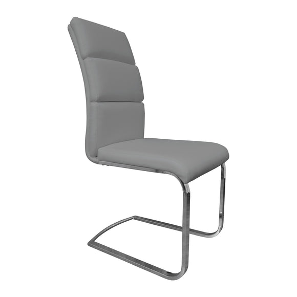 Modern Dark Grey Dining Chair