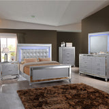 Genova Grey 5 Pc Queen Panel Bedroom
