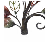 Metal Art - Multi Colored Traditional Leaves Wall Decor - 1" x 20" x 36"