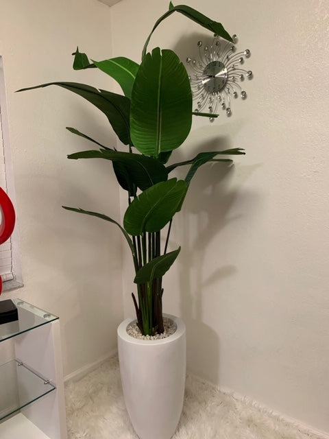 artificial plants indoor large Shop Bird of Paradise Indoor Plant Floral & Greenery