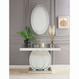 47" Nysa Console Table - Mirrored & Faux Crystals