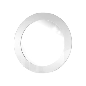 White Round Mirror 40 inch Diameter