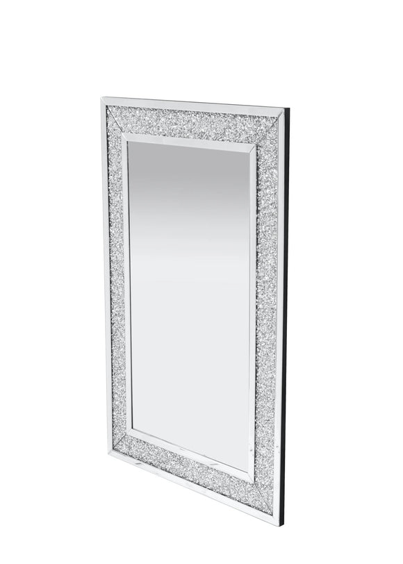 Dior Glass Mirror Brick Metro Slim 10x30cm Tile - Luxury Tiles