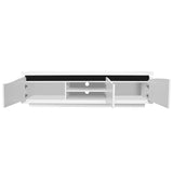 TV Stands and Entertainment Centers with LED Light 73 inch