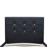 Black Queen Platform Furniture Bed