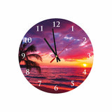 Beautiful Sunset Round/Square Acrylic Wall Clock