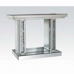 48" Nysa Console Table Mirrored