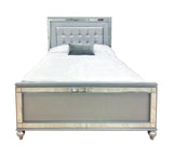 Genova Grey 4 Pc Queen Panel Bedroom