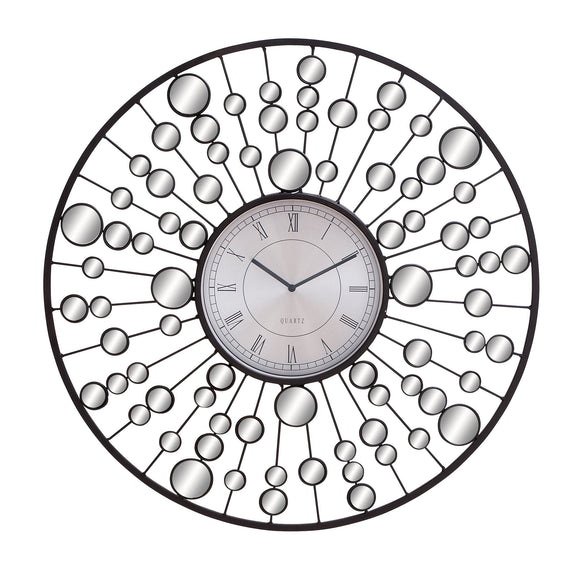 Copy of Black Metal Glam Abstract Wall Clock - 26