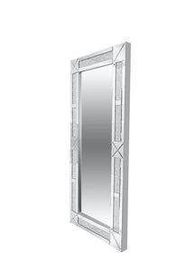 Diamond Rectangular Wall Decor Mirror - 28"WX 2.5"D X 63"H
