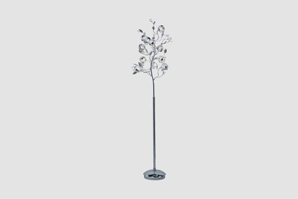 Flowers Floor Lamp - Lighting - Metal and Glass 68 inch