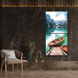 Tempered Glass Art - Lake in Summer Wall Art Decor