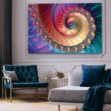 Tempered Glass Art - Colores Wall Art Decor