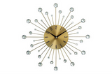 Copy of Gold Metal Glam Wall Clock - 15" x 1" x 15"
