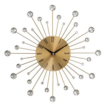 Copy of Gold Metal Glam Wall Clock - 15