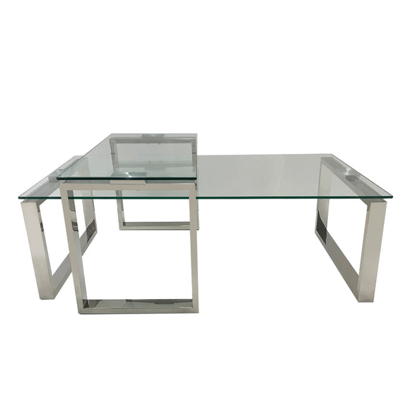 Shop 48 LV Console Table - Mirrored & Faux Diamonds - Galeria Home Store
